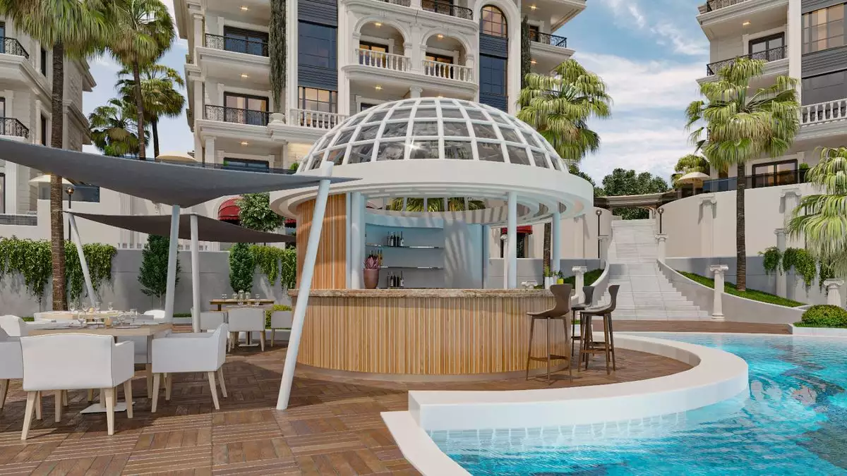Flat 48m² in Turkey, Turkler. Priced at 140000€ rent photo-4