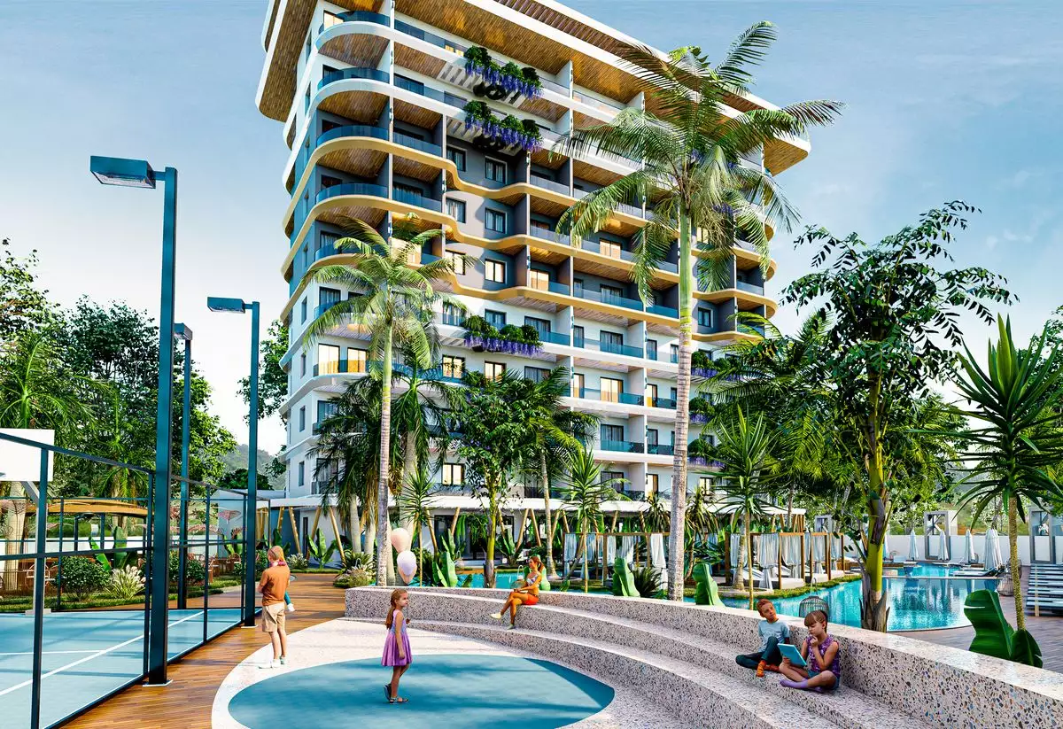 Flat 47m² in Turkey, Avsallar. Priced at 130000€ rent photo-6
