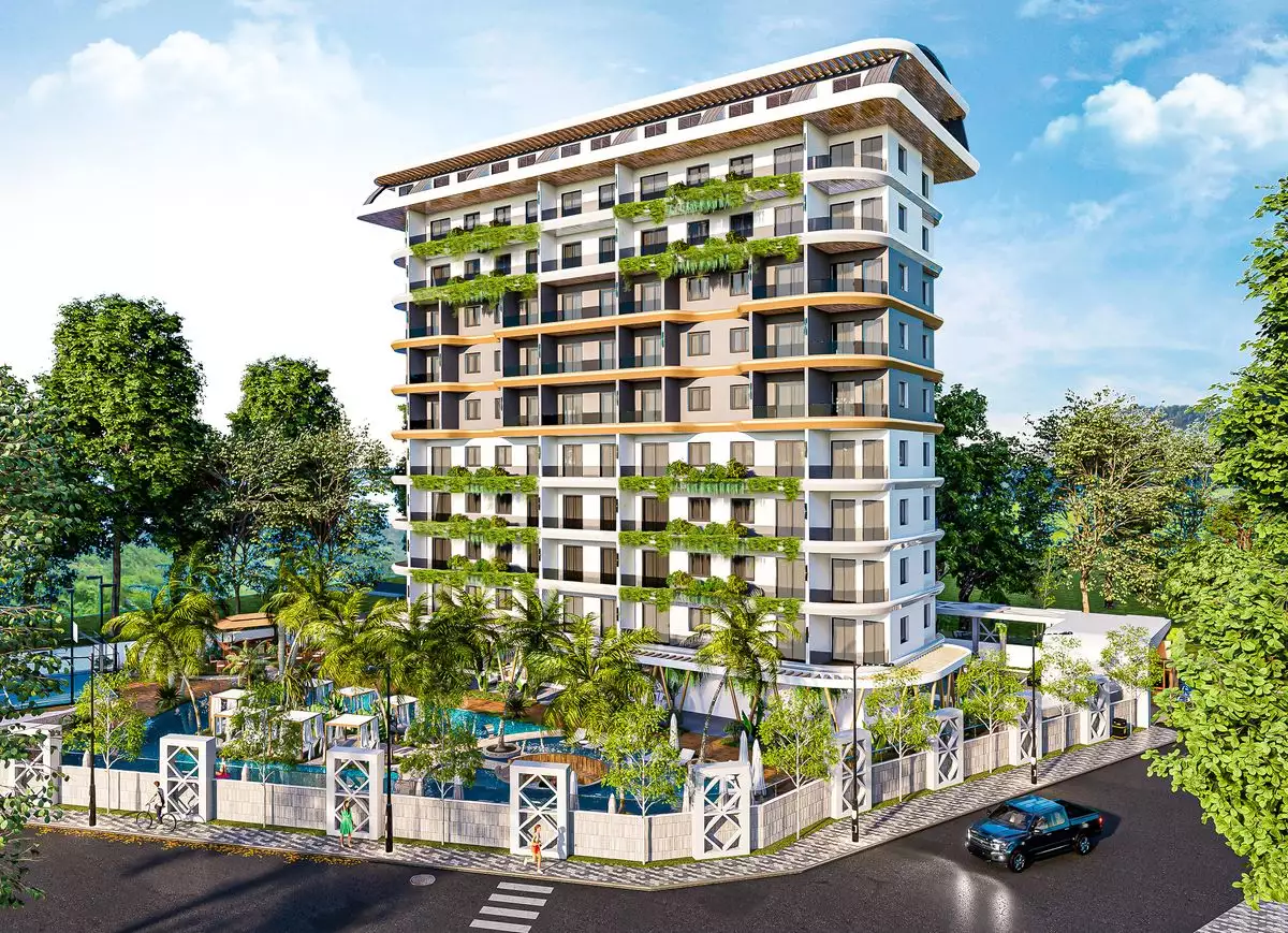 Flat 47m² in Turkey, Avsallar. Priced at 130000€ rent photo-14