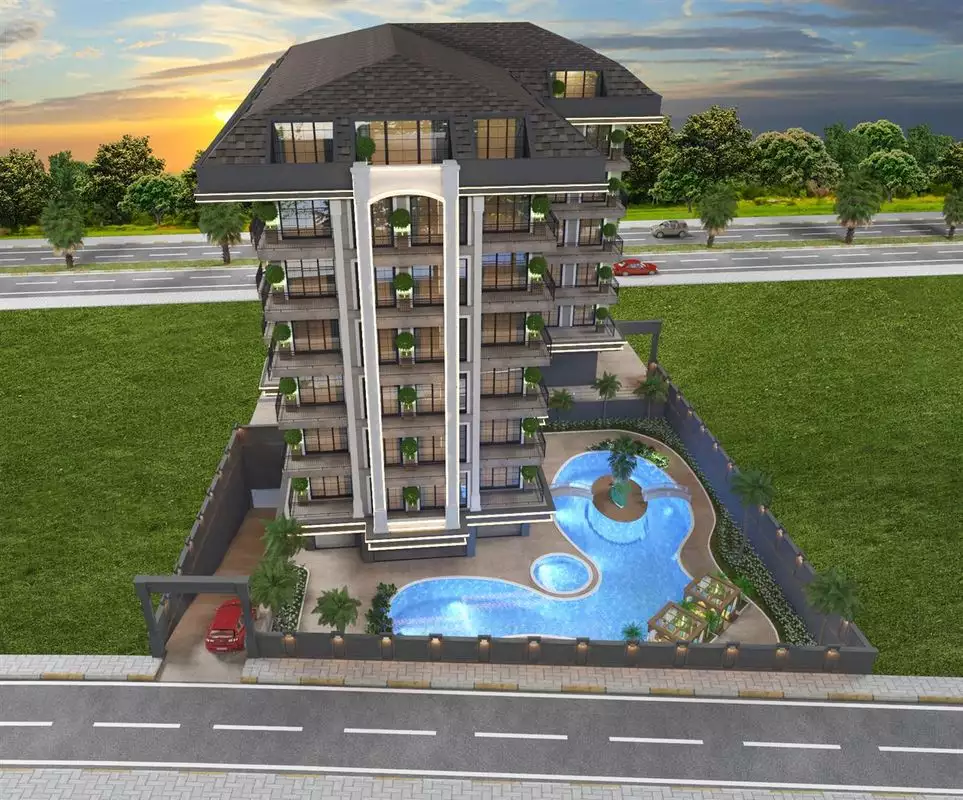 Flat 53m² in Turkey, Alania. Priced at 275000€ rent photo-4
