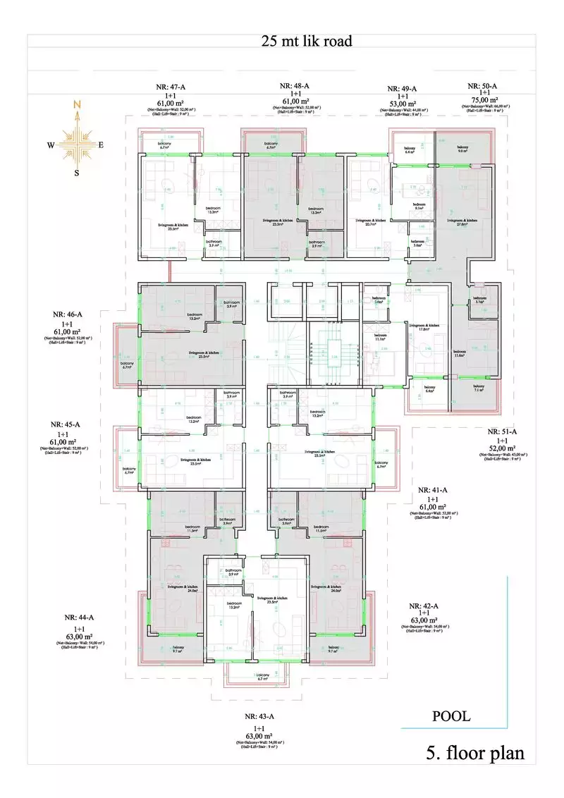 Flat 53m² in Turkey, Alania. Priced at 275000€ rent photo-8