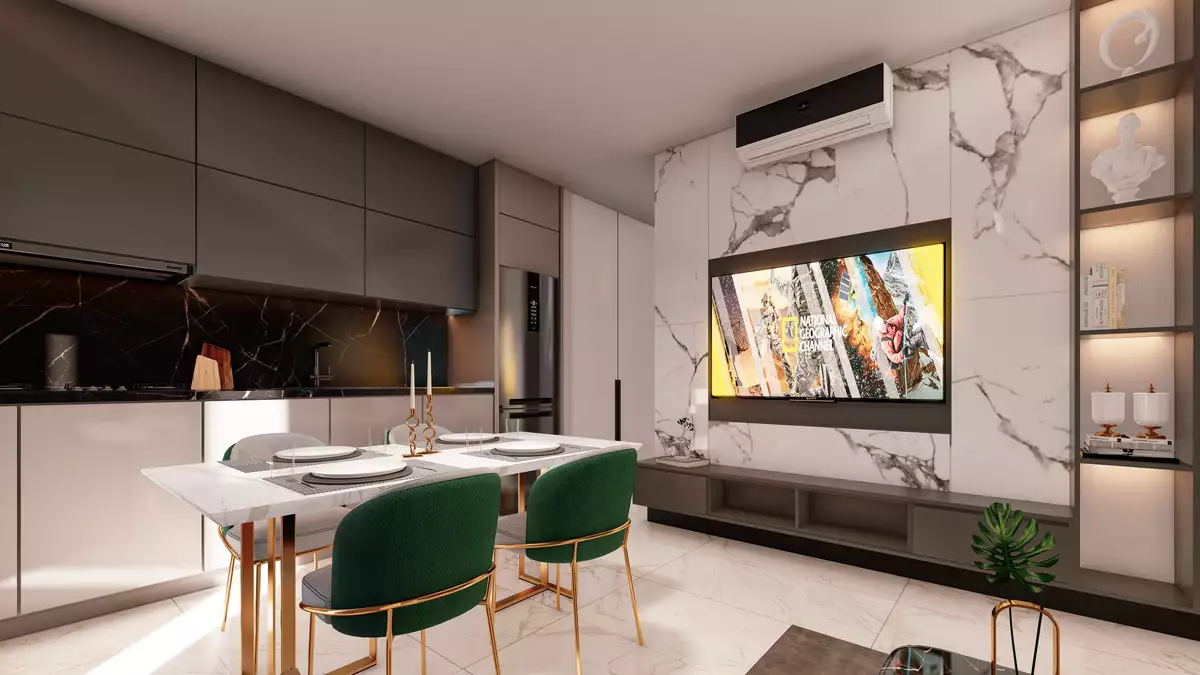 Flat 63m² in Turkey, Avsallar. Priced at 150000€ rent photo-33