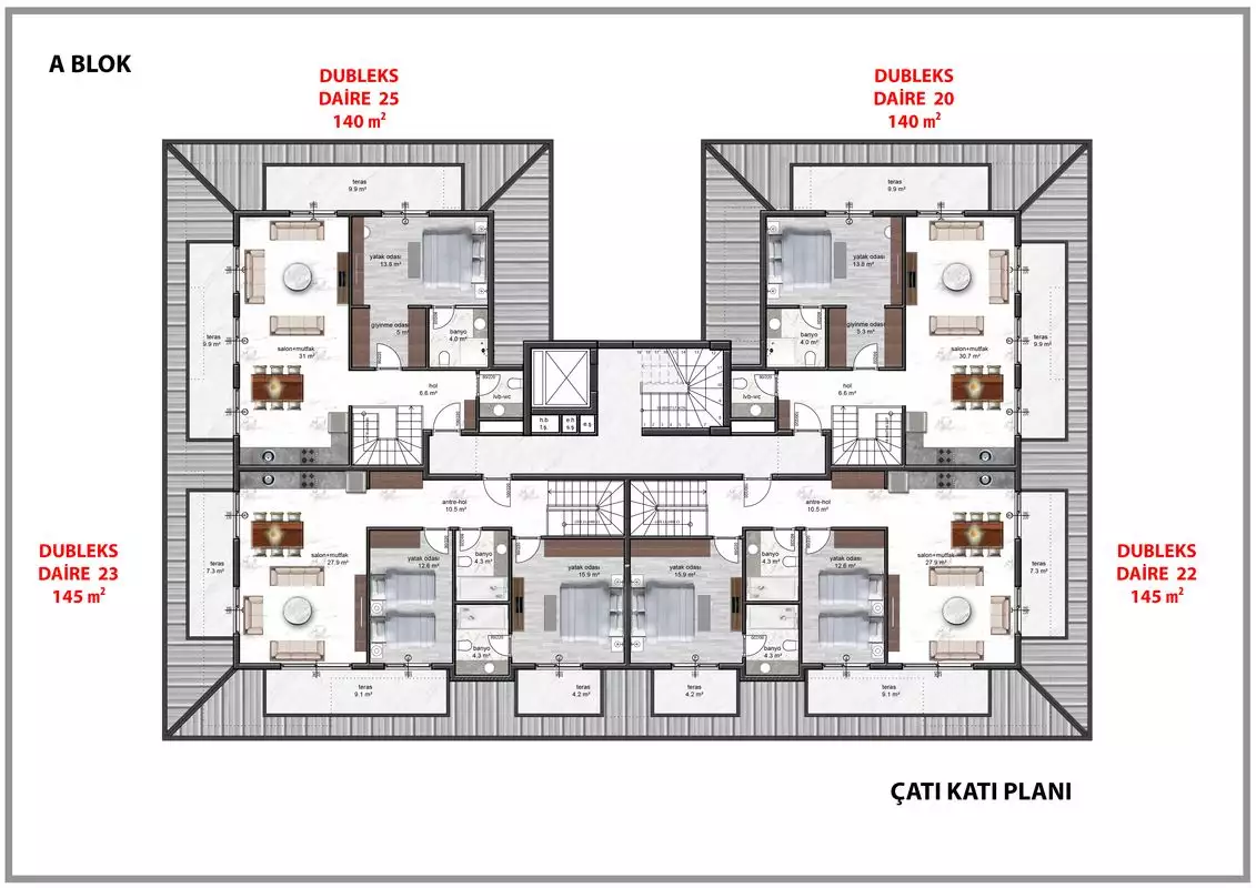 Flat 51m² in Portugal, Alcobasa. Priced at 165000€ rent photo-40