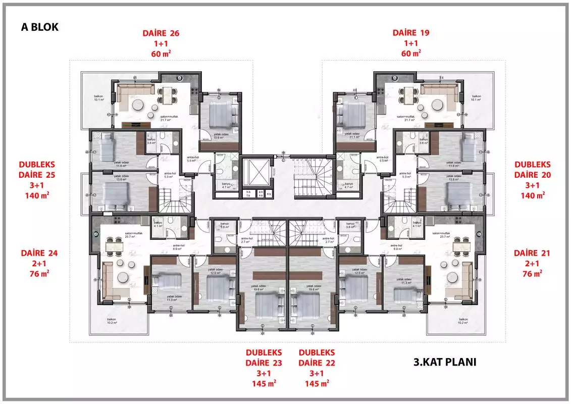 Flat 51m² in Portugal, Alcobasa. Priced at 165000€ rent photo-50