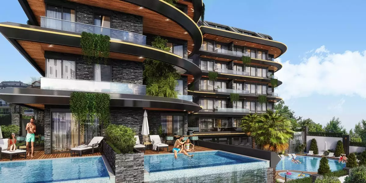 Flat 44m² in Turkey, Kestel. Priced at 190000€ rent photo-2