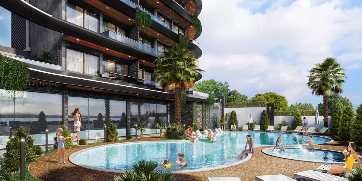 Flat 44m² in Turkey, Kestel. Priced at 190000€ rent photo-3