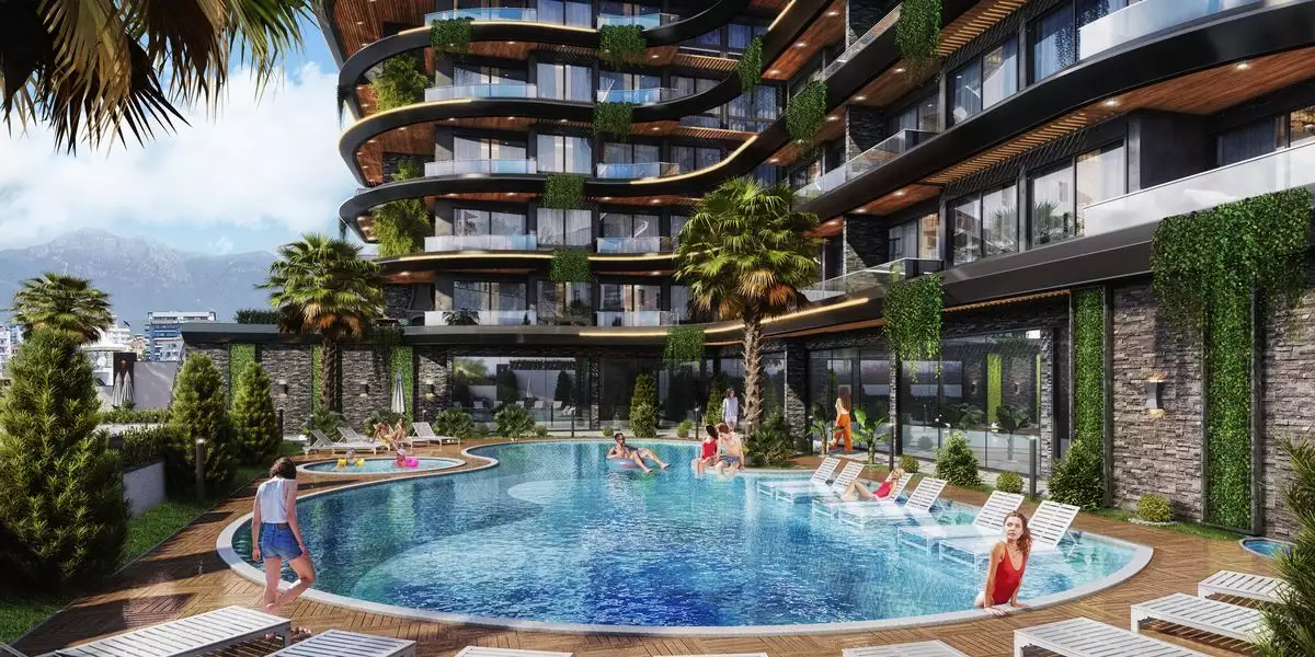 Flat 44m² in Turkey, Kestel. Priced at 190000€ rent photo-5