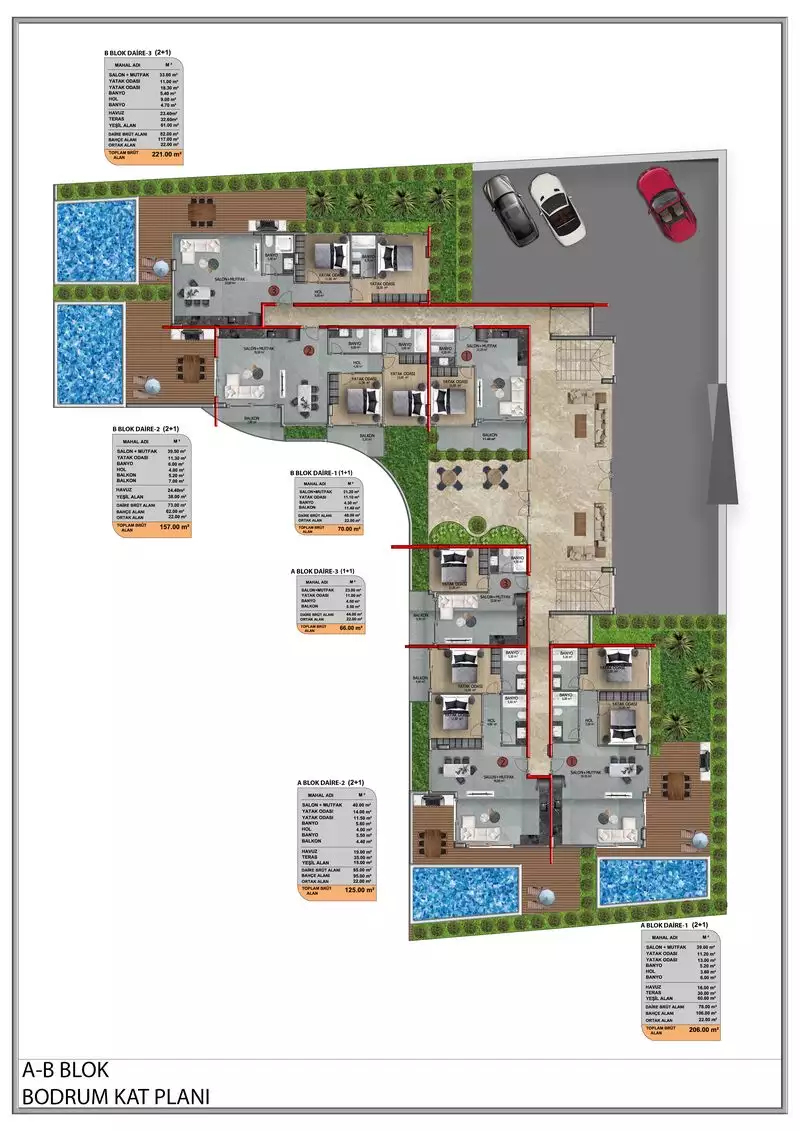 Flat 44m² in Turkey, Kestel. Priced at 190000€ rent photo-37