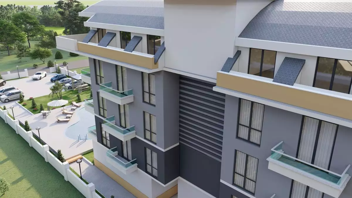 Flat 59m² in Turkey, Payallar. Priced at 60000€ rent photo-3