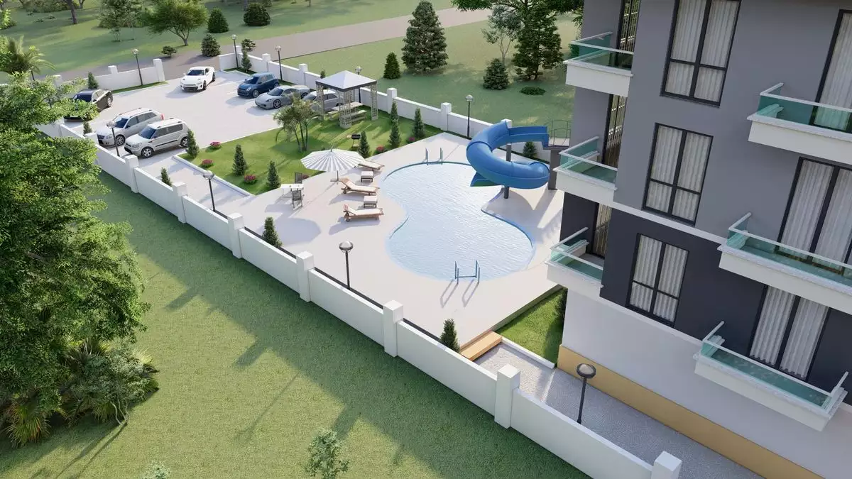 Flat 59m² in Turkey, Payallar. Priced at 60000€ rent photo-4