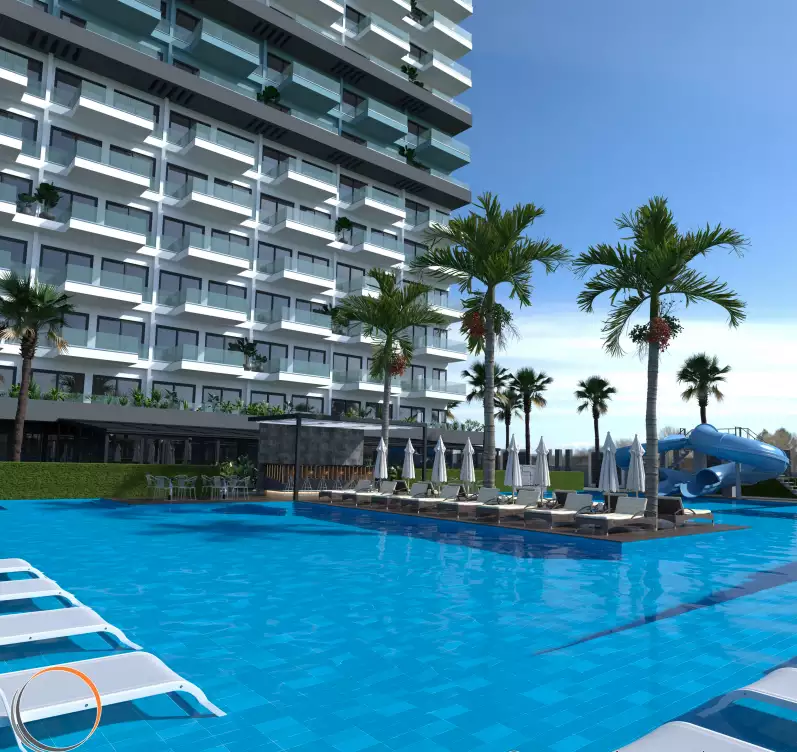 Flat 55m² in Turkey, Mahmutlar. Priced at 135000€ rent photo-2