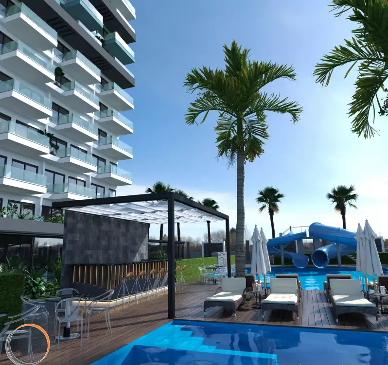 Flat 55m² in Turkey, Mahmutlar. Priced at 135000€ rent photo-3