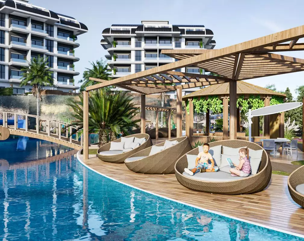 Flat 50m² in Turkey, Kargicak. Priced at 143000€ rent photo-16