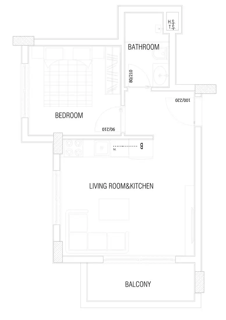 Flat 50m² in Turkey, Kargicak. Priced at 143000€ rent photo-40