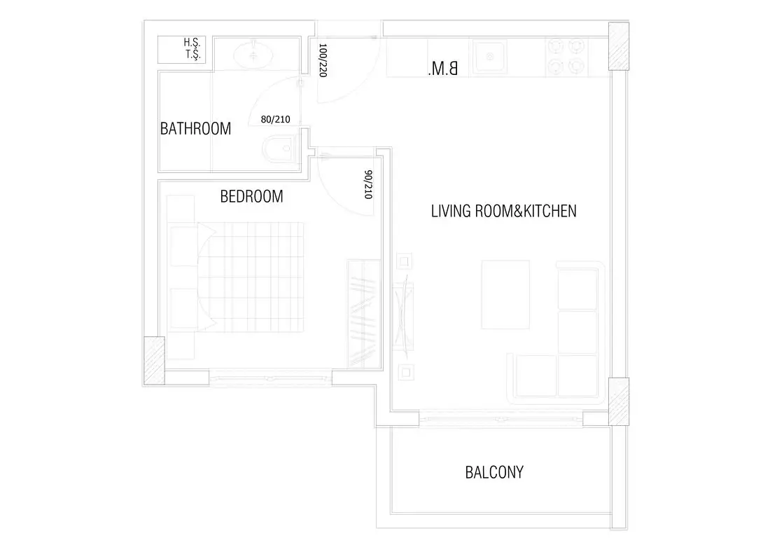 Flat 50m² in Turkey, Kargicak. Priced at 143000€ rent photo-41