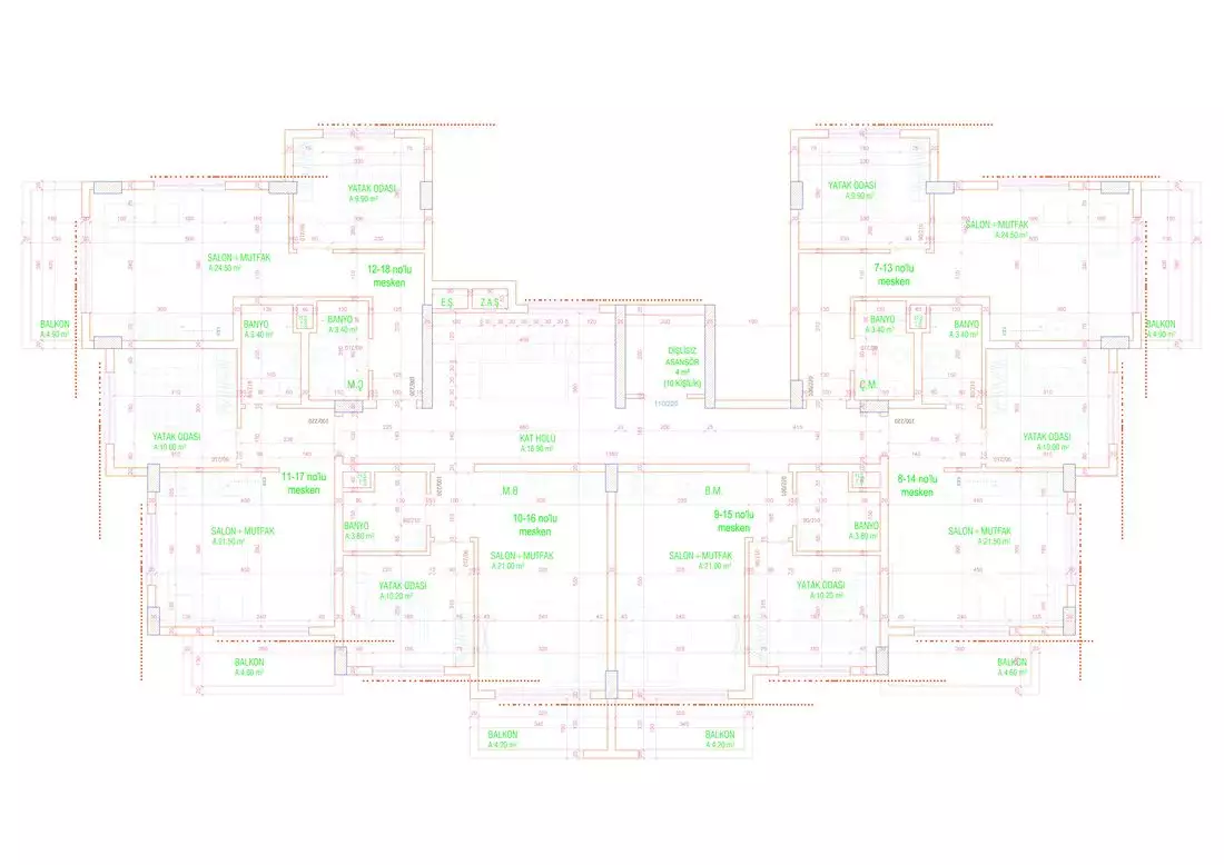 Flat 50m² in Turkey, Kargicak. Priced at 143000€ rent photo-43