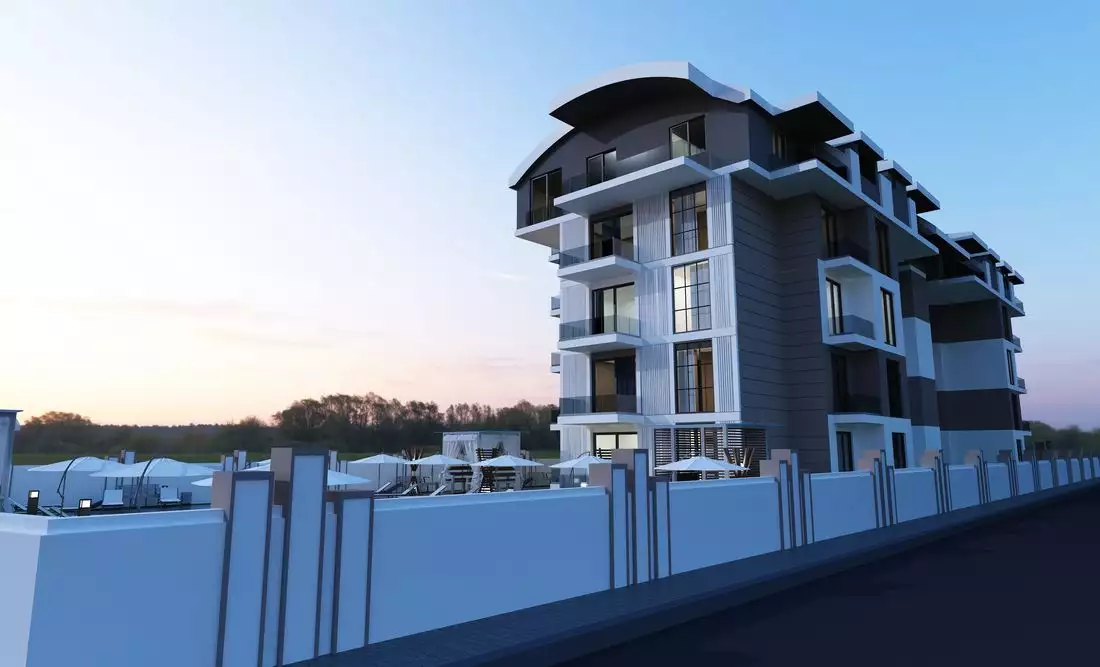 Flat 55m² in Turkey, Gazipasа. Priced at 120000€ rent photo-4