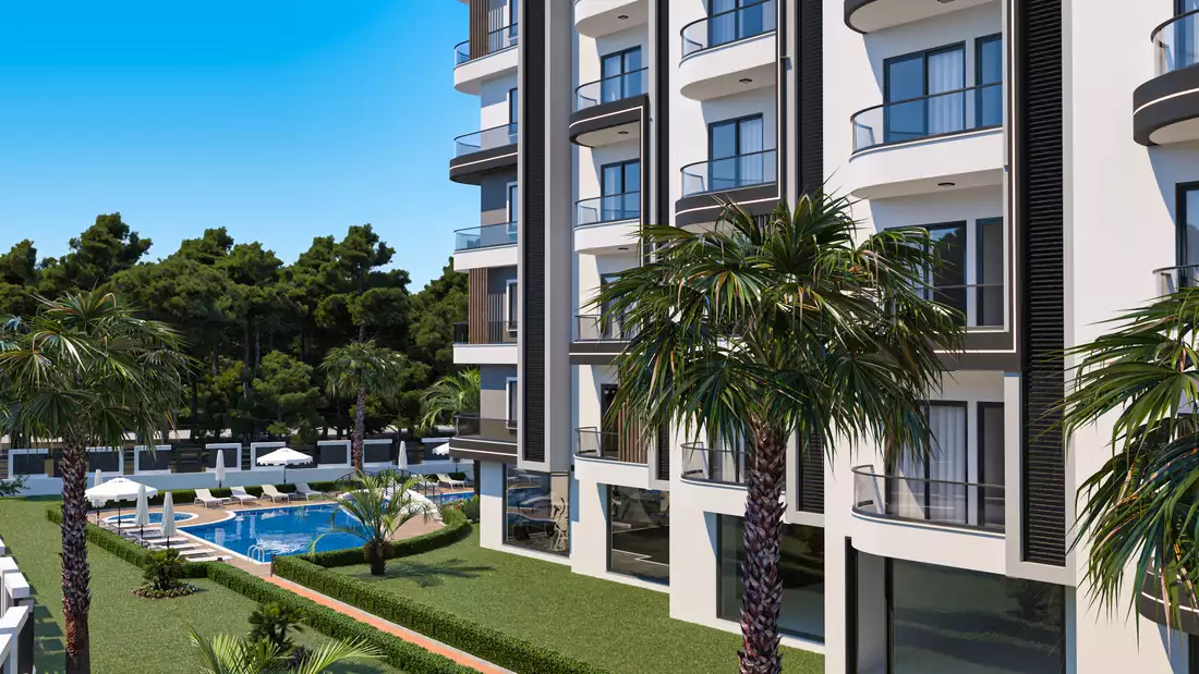 Flat 56m² in Turkey, Avsallar. Priced at 145000€ rent photo-4