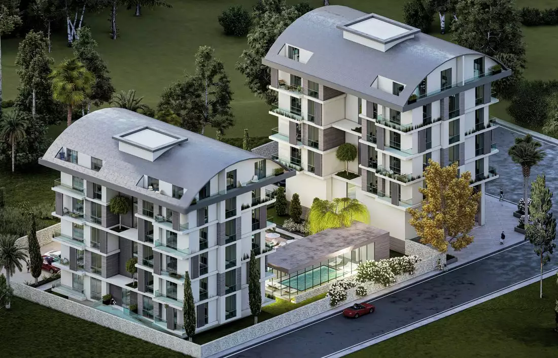 Flat 56m² in Turkey, Kargicak. Priced at 132000€ rent photo-2