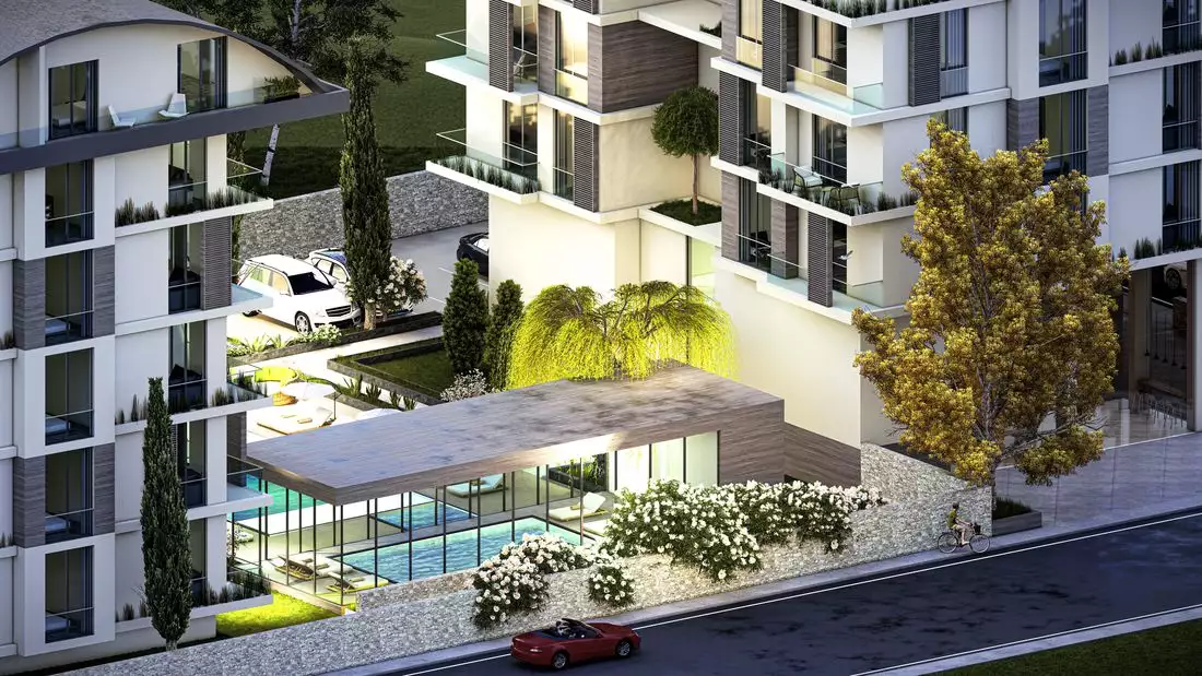 Flat 56m² in Turkey, Kargicak. Priced at 132000€ rent photo-3