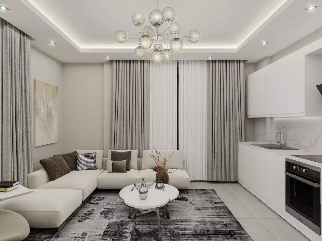 Flat 56m² in Turkey, Kargicak. Priced at 132000€ rent photo-17