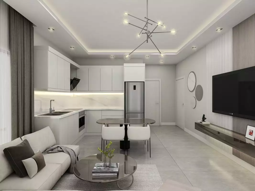 Flat 56m² in Turkey, Kargicak. Priced at 132000€ rent photo-21