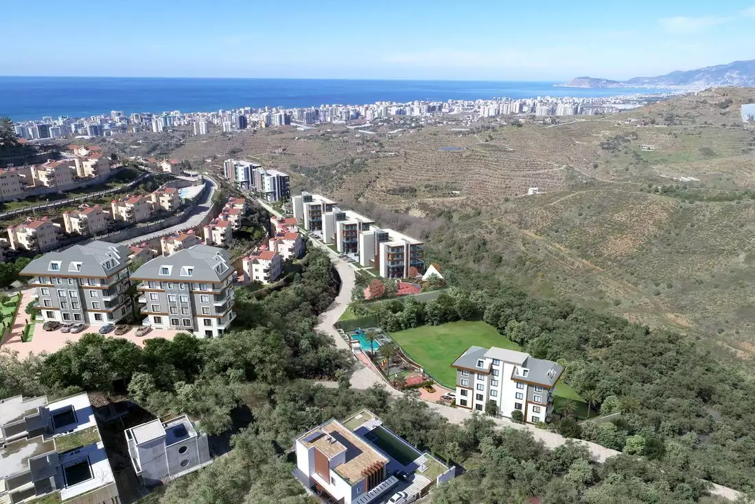 Flat 51m² in Turkey, Kargicak. Priced at 120000€ rent photo-4