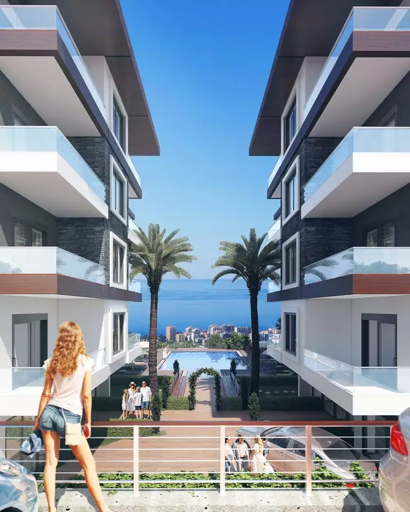 Flat 51m² in Turkey, Kargicak. Priced at 120000€ rent photo-5