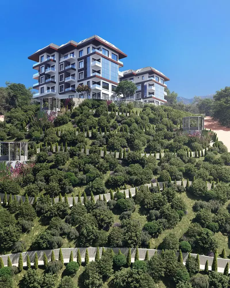 Flat 51m² in Turkey, Kargicak. Priced at 120000€ rent photo-6