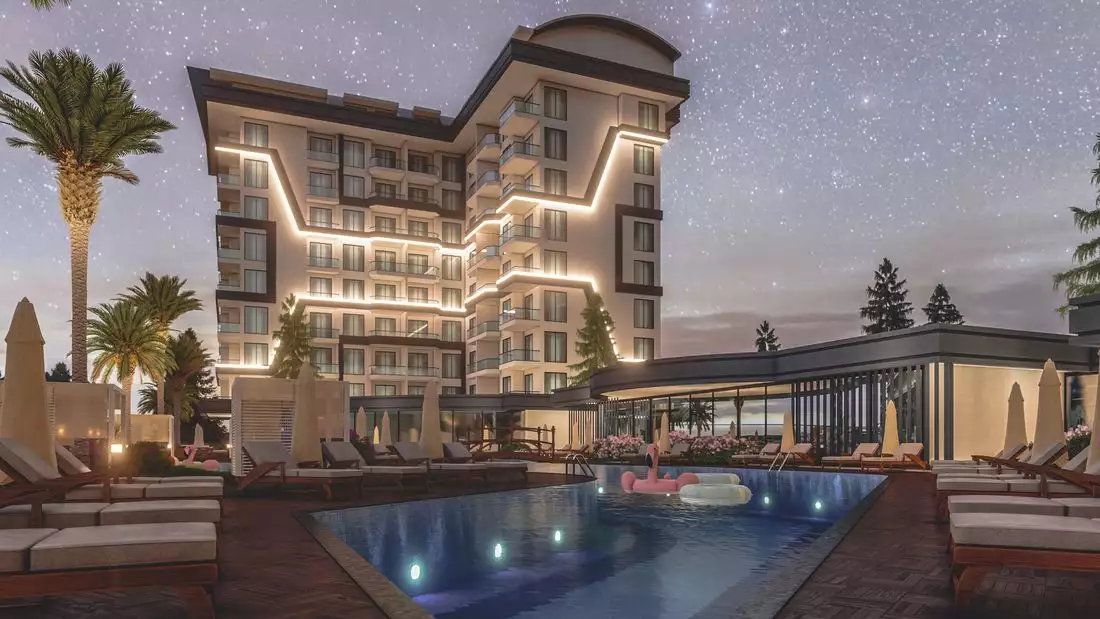 Flat 60m² in Turkey, Payallar. Priced at 110000€ rent photo-17