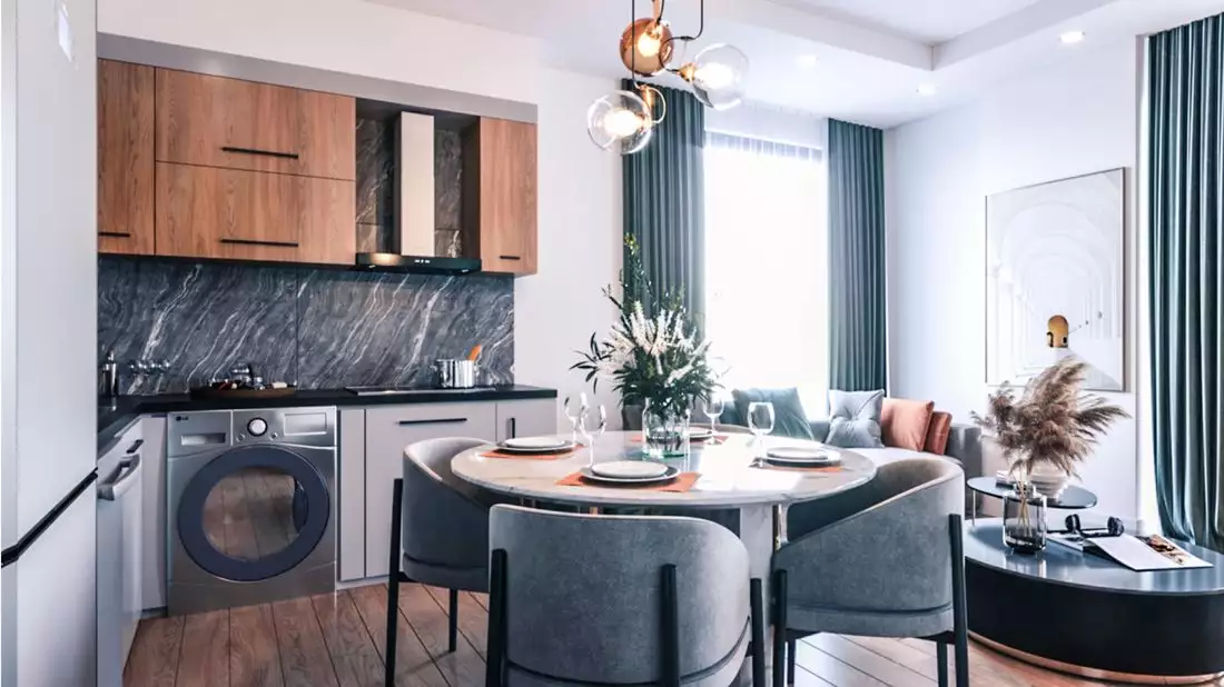 Flat 60m² in Turkey, Payallar. Priced at 110000€ rent photo-32