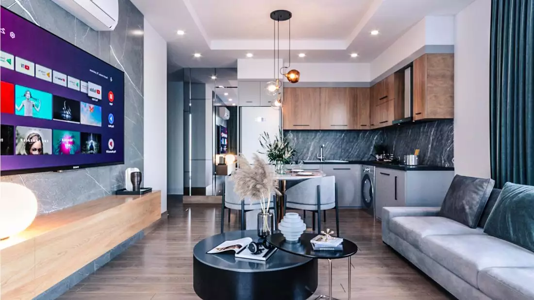 Flat 60m² in Turkey, Payallar. Priced at 110000€ rent photo-36