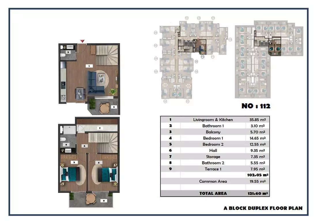 Flat 60m² in Turkey, Payallar. Priced at 110000€ rent photo-37