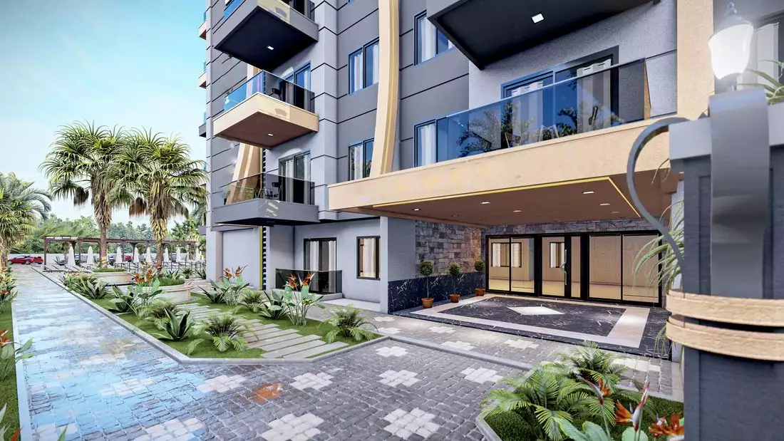Flat 46m² in Turkey, Gazipasа. Priced at 118100€ rent photo-2