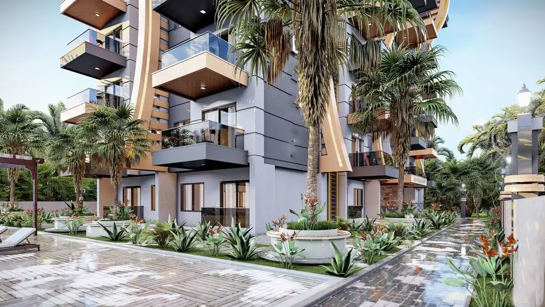 Flat 46m² in Turkey, Gazipasа. Priced at 118100€ rent photo-3