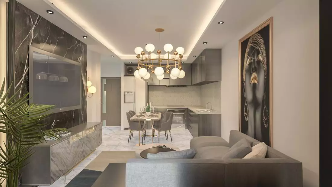 Flat 46m² in Turkey, Gazipasа. Priced at 118100€ rent photo-26