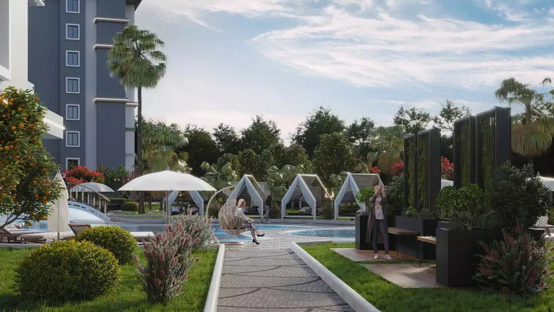 Flat 111m² in Turkey, Avsallar. Priced at 155750€ rent photo-3