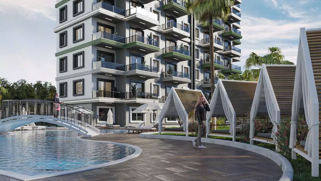 Flat 111m² in Turkey, Avsallar. Priced at 155750€ rent photo-8