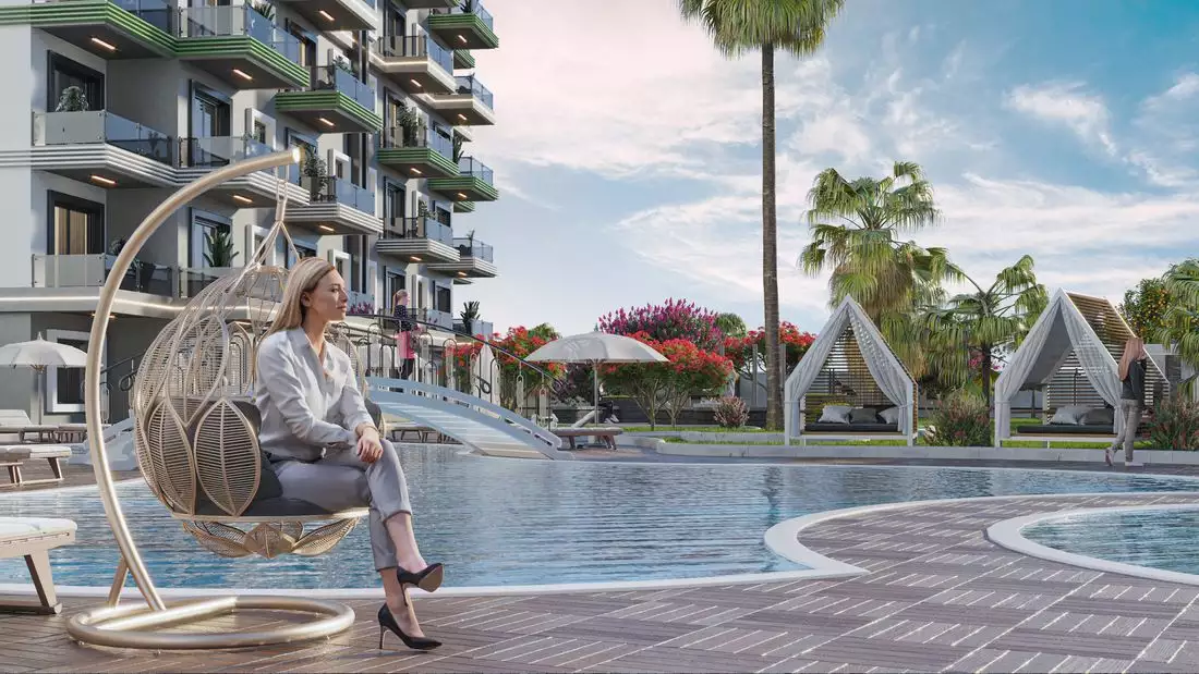 Flat 111m² in Turkey, Avsallar. Priced at 155750€ rent photo-12