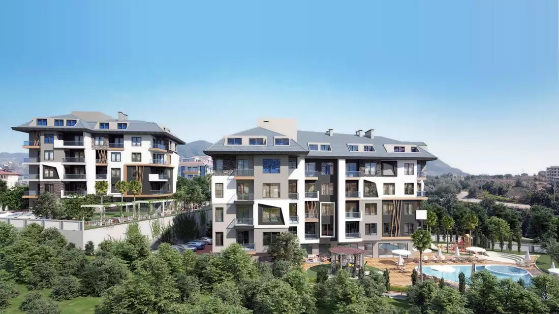 Flat 54m² in Turkey, Alania. Priced at 130000€ rent photo-1