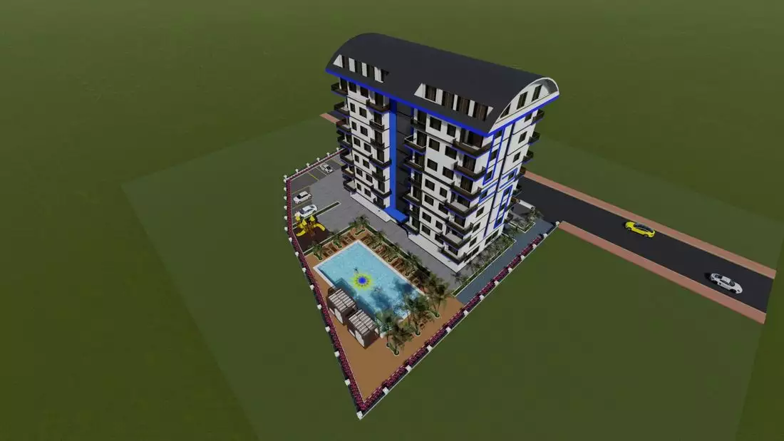 Flat 44m² in Turkey, Avsallar. Priced at 111000€ rent photo-4