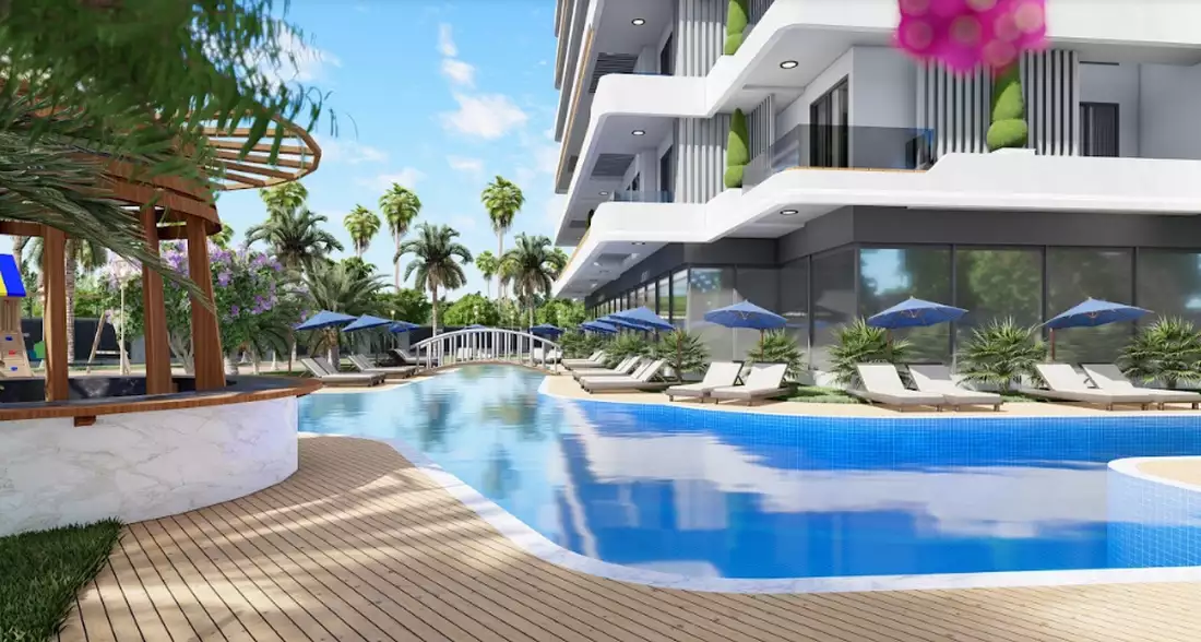 Flat 51m² in Turkey, Gazipasа. Priced at 119000€ rent photo-5