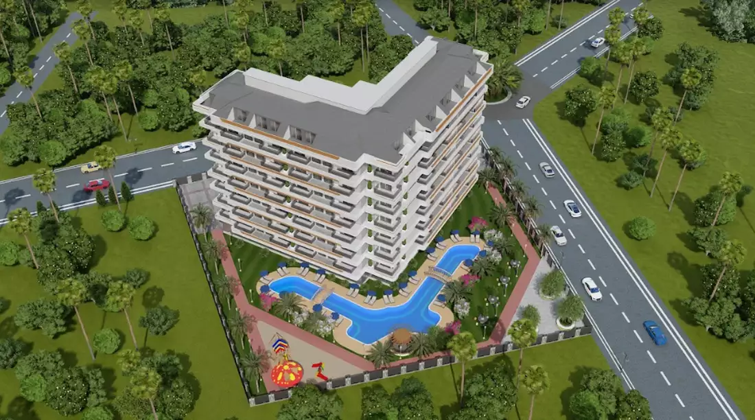 Flat 51m² in Turkey, Gazipasа. Priced at 119000€ rent photo-7