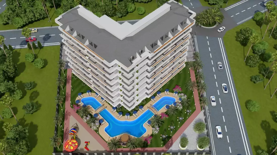 Flat 51m² in Turkey, Gazipasа. Priced at 119000€ rent photo-8