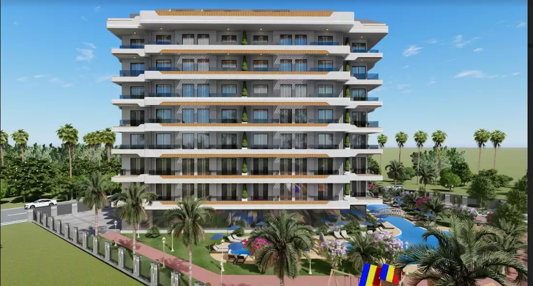 Flat 51m² in Turkey, Gazipasа. Priced at 119000€ rent photo-10