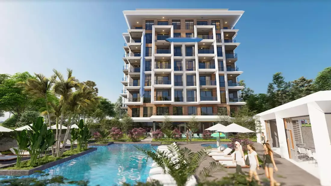 Flat 46m² in Turkey, Avsallar. Priced at 94375€ rent photo-3