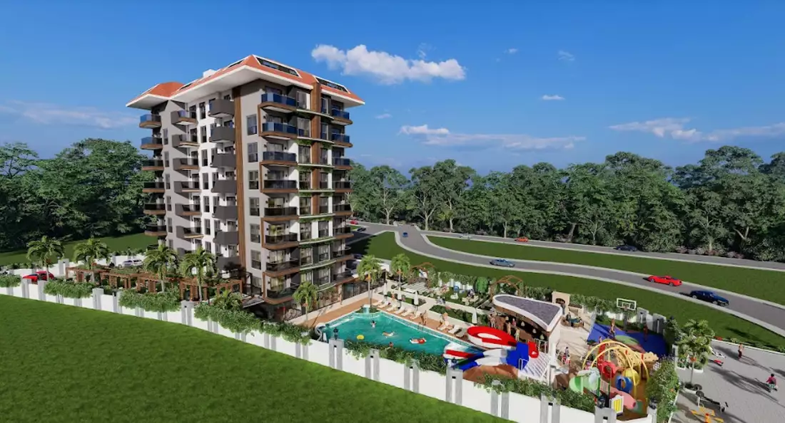 Flat 49m² in Turkey, Payallar. Priced at 103950€ rent photo-2