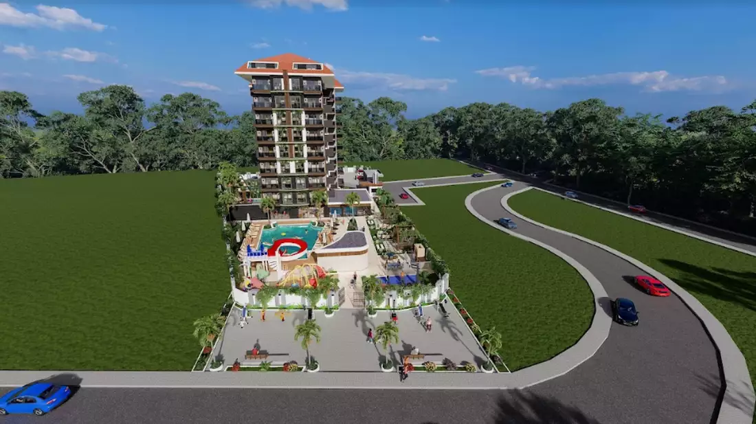 Flat 49m² in Turkey, Payallar. Priced at 103950€ rent photo-3