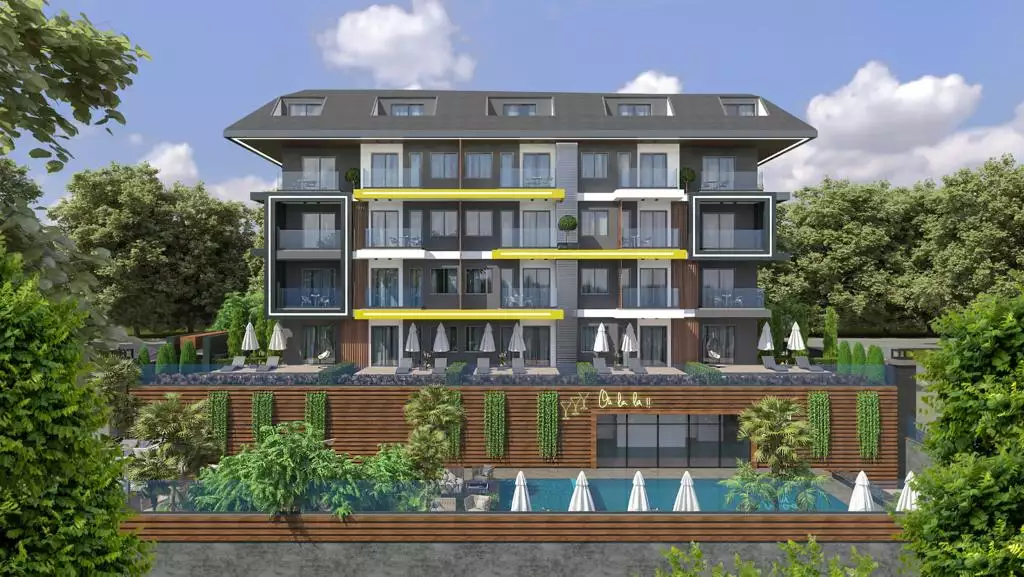 Flat 42m² in Turkey, Kestel. Priced at 176000€ rent photo-2
