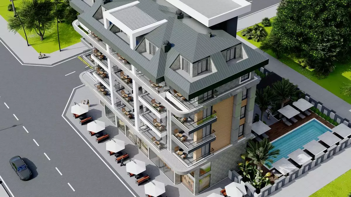 Flat 133m² in Turkey, Kargicak. Priced at 115000€ rent photo-3